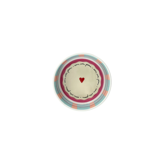 COPPETTE CUORE ANDREA FONTEBASSO | in porcellana | 4pz