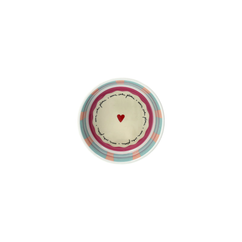 COPPETTE CUORE ANDREA FONTEBASSO | in porcellana | 4pz