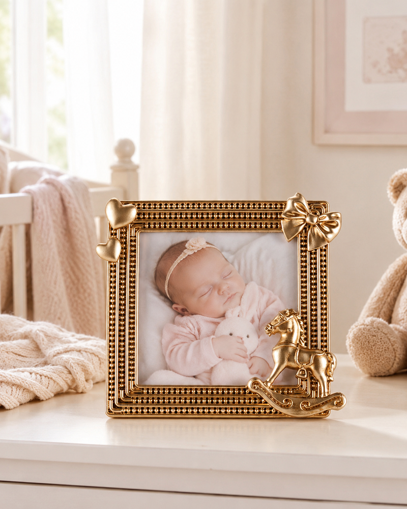 CORNICE CAVALLINO ENFANT HENRIETTE - in resina - 10x10cm | Adele Chérie