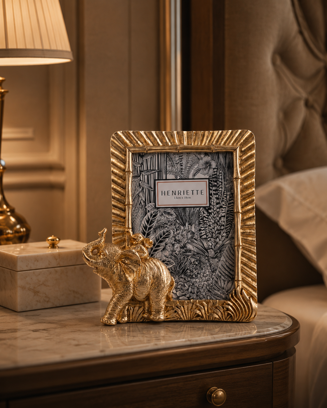 CORNICE ELEFANTE JUNGLE HENRIETTE | in resina | varie misure