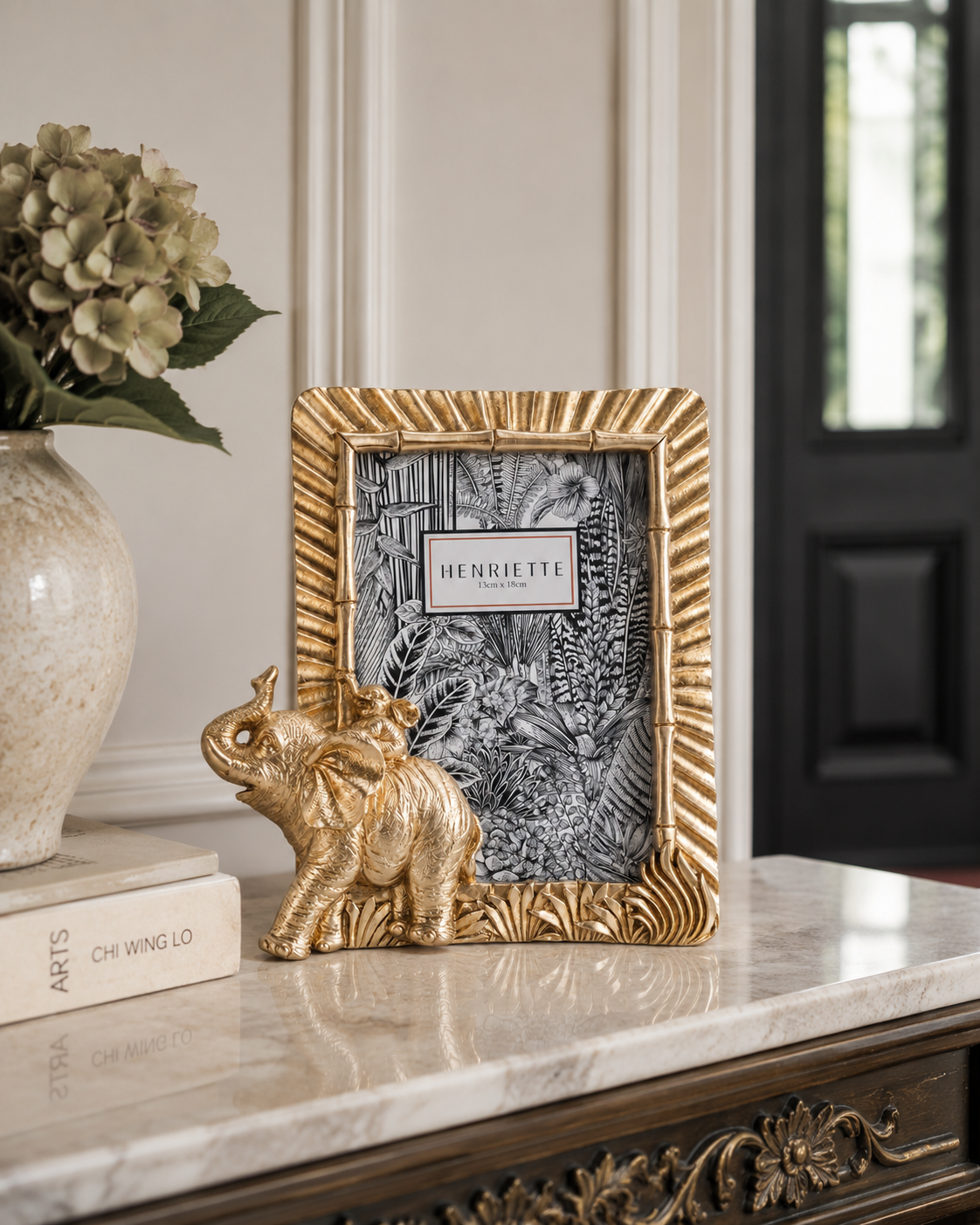 CORNICE ELEFANTE JUNGLE HENRIETTE | in resina | varie misure