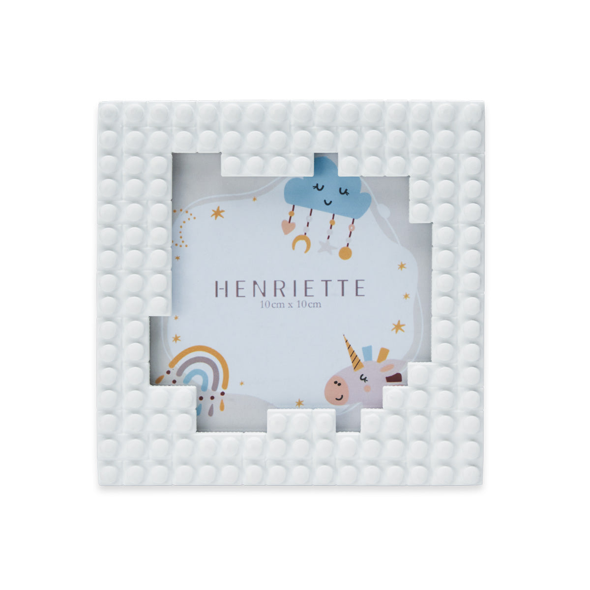 CORNICE ENFANT HENRIETTE - in resina vari colori - 13x13cm | Adele Chérie