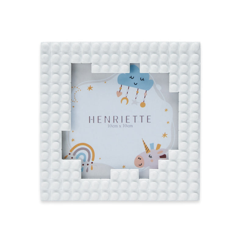 CORNICE ENFANT HENRIETTE - in resina vari colori - 13x13cm | Adele Chérie