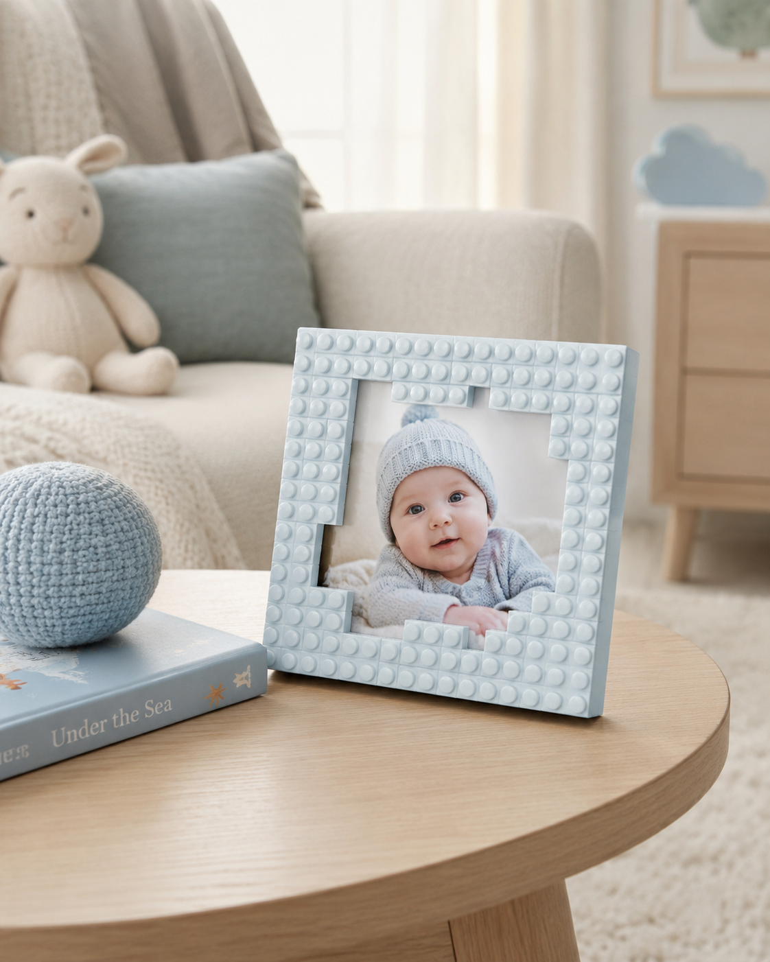 CORNICE ENFANT HENRIETTE | in resina vari colori | 13x13cm