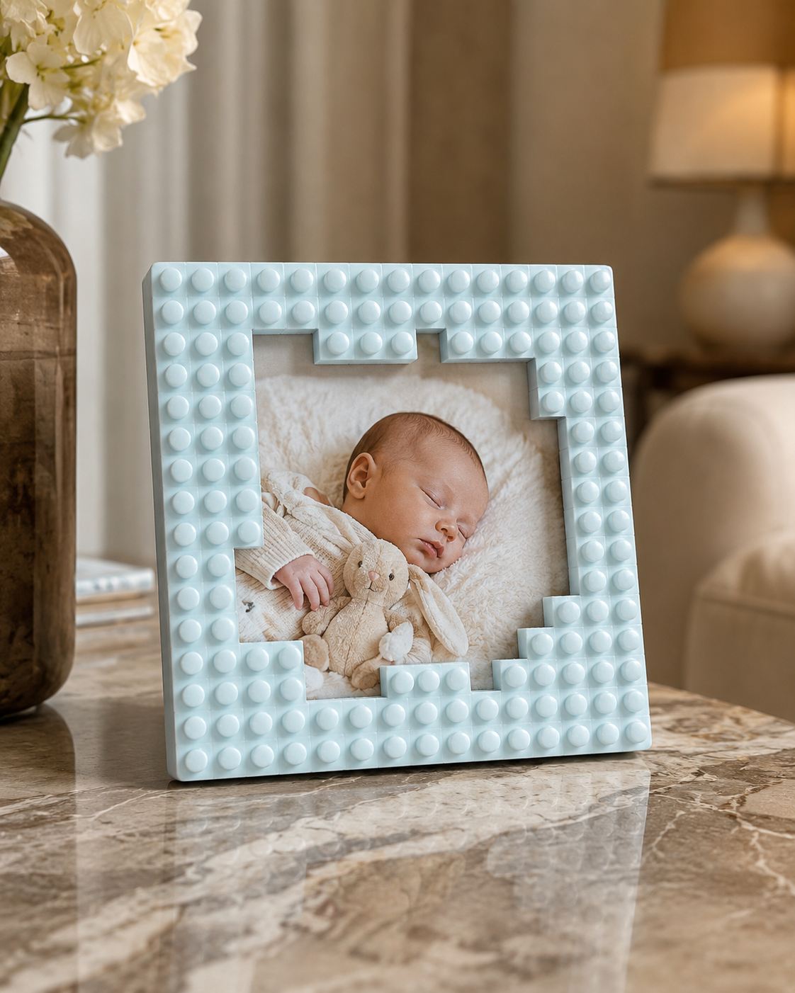 CORNICE ENFANT HENRIETTE | in resina vari colori | 13x13cm