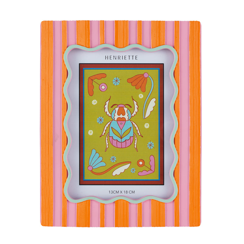 CORNICE GOOD VIBES VERTICAL HENRIETTE - in resina vari colori - 18x23cm | Adele Chérie