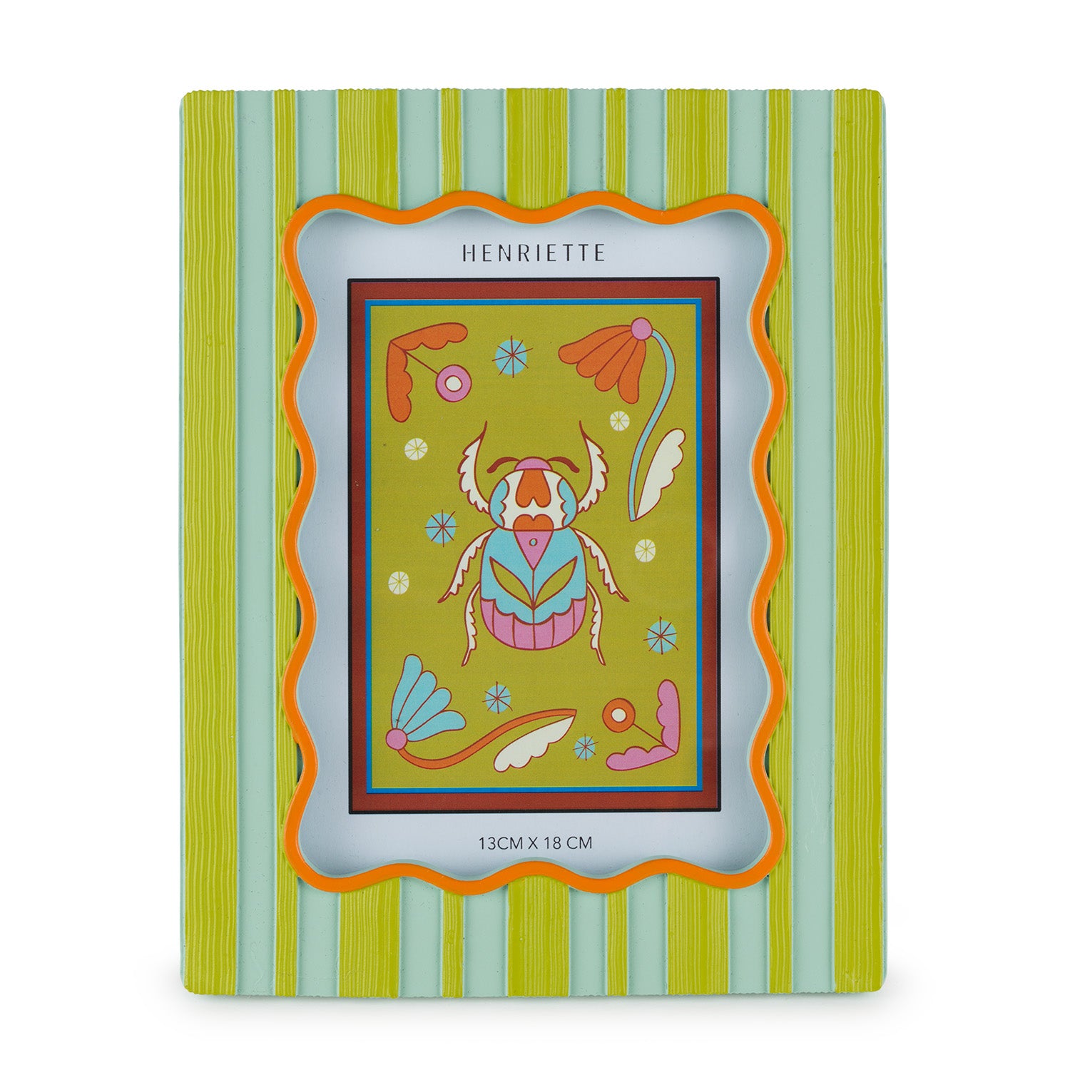 CORNICE GOOD VIBES VERTICAL HENRIETTE - in resina vari colori - 18x23cm | Adele Chérie