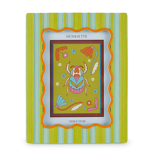 CORNICE GOOD VIBES VERTICAL HENRIETTE - in resina vari colori - 18x23cm | Adele Chérie