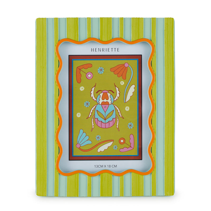 CORNICE GOOD VIBES VERTICAL HENRIETTE - in resina vari colori - 18x23cm | Adele Chérie