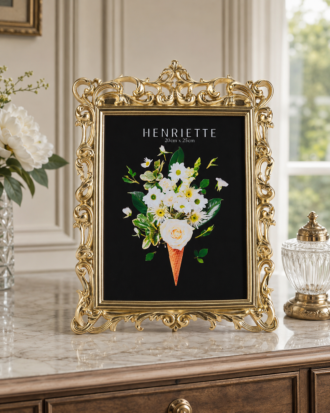 CORNICE ROYAL HENRIETTE | in resina | varie misure