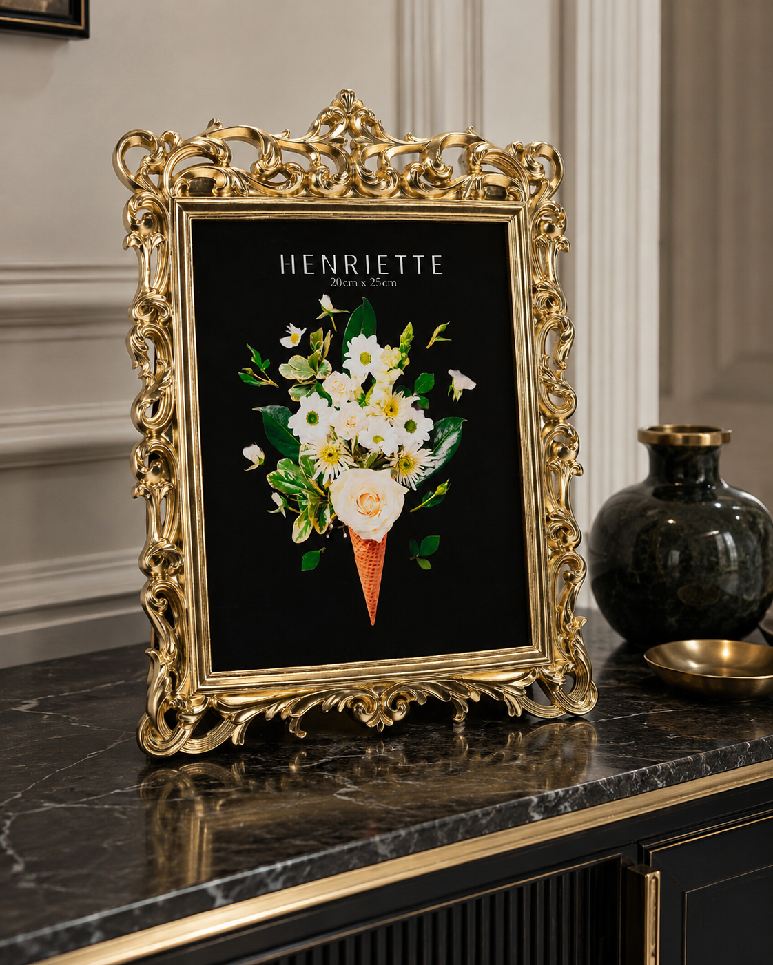 CORNICE ROYAL HENRIETTE | in resina | varie misure