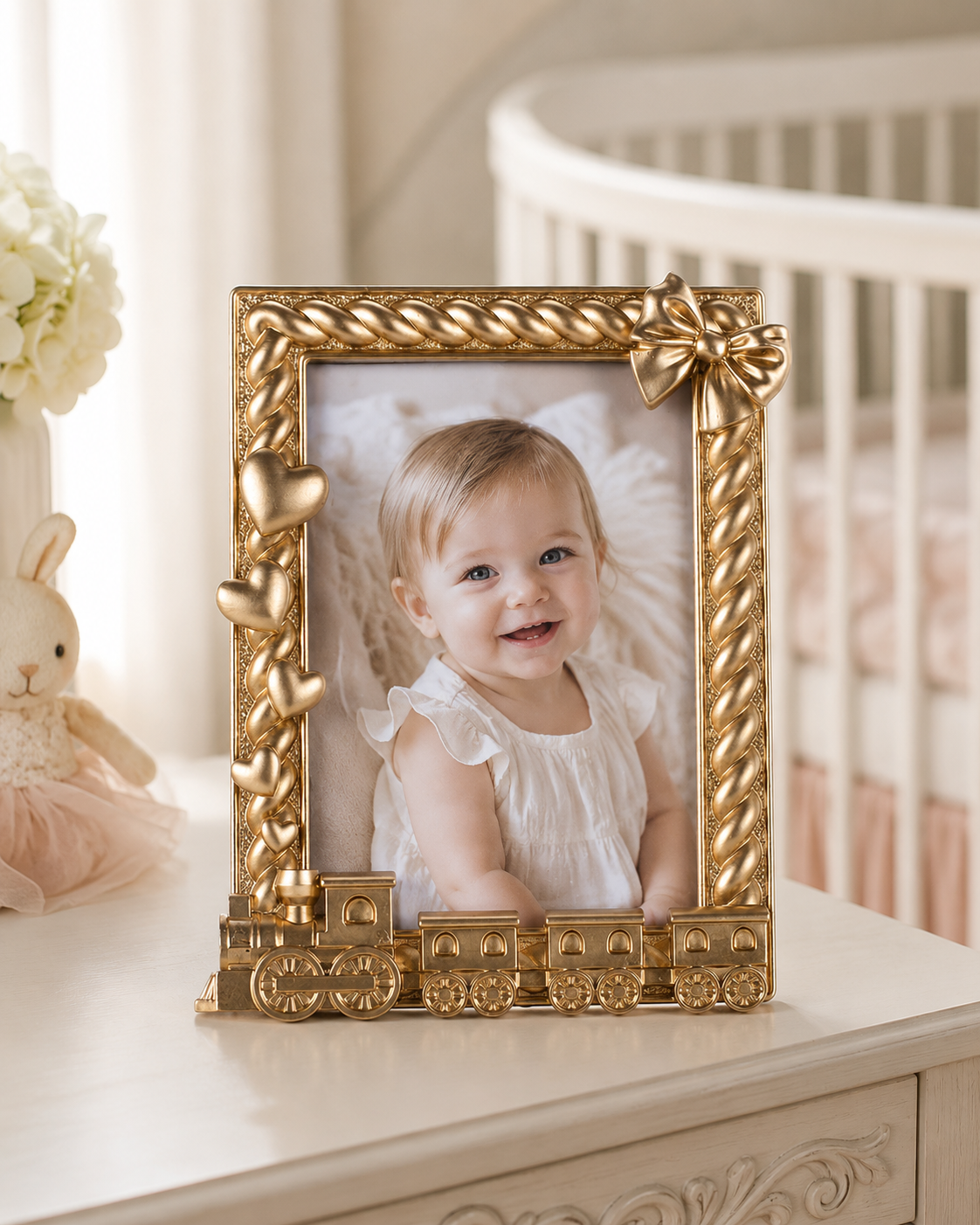 CORNICE TRENINO ENFANT HENRIETTE | in resina | 10x15cm