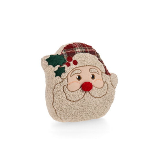 CUSCINO COMFIT BABBO NATALE BIZZOTTO |  poliestere 100% | 38x38cm