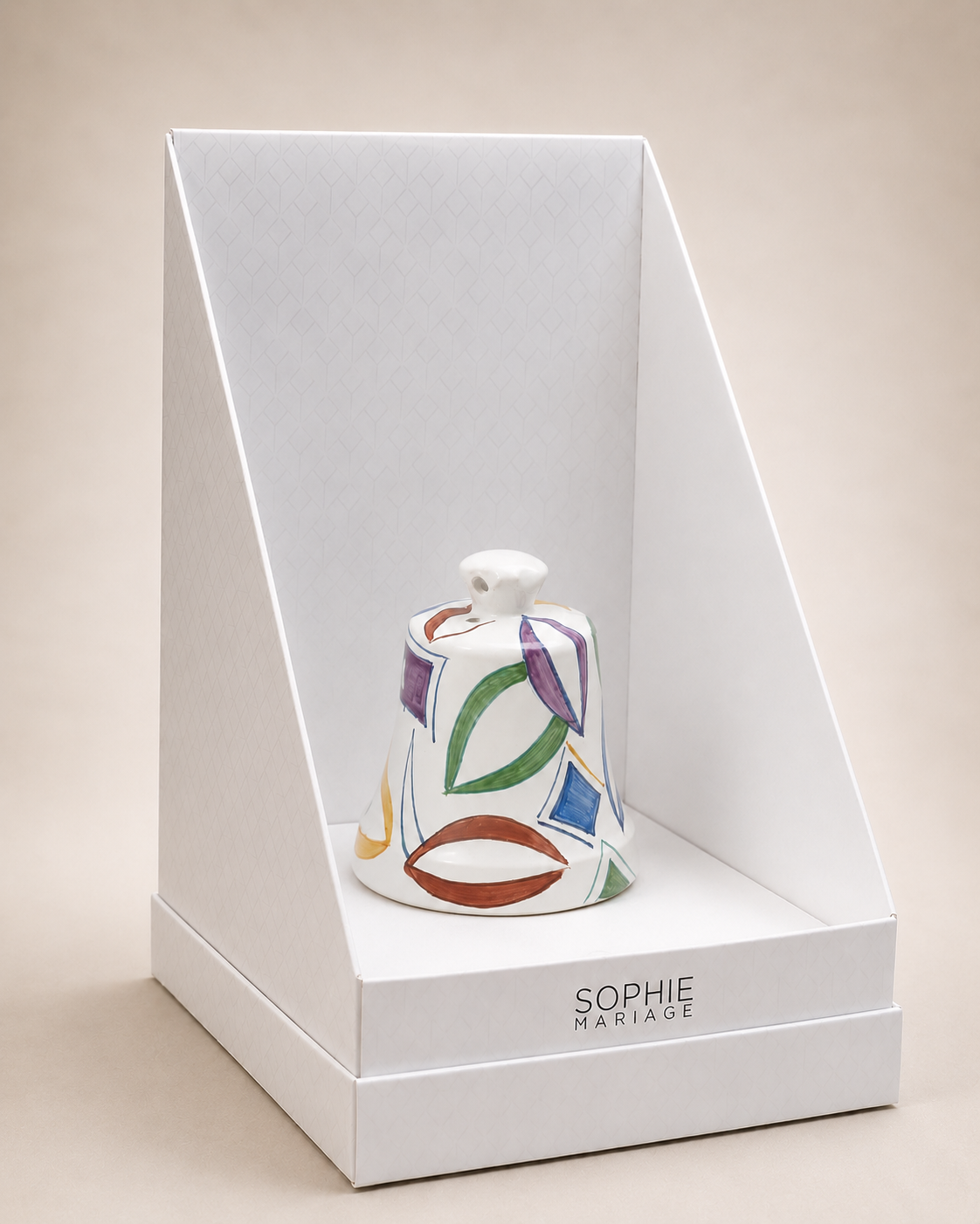 CAMPANA FRAMMENTI SOPHIE MARIAGE | in ceramica | 12cm