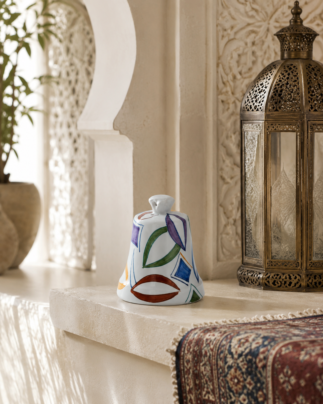 CAMPANA FRAMMENTI SOPHIE MARIAGE | in ceramica | 12cm
