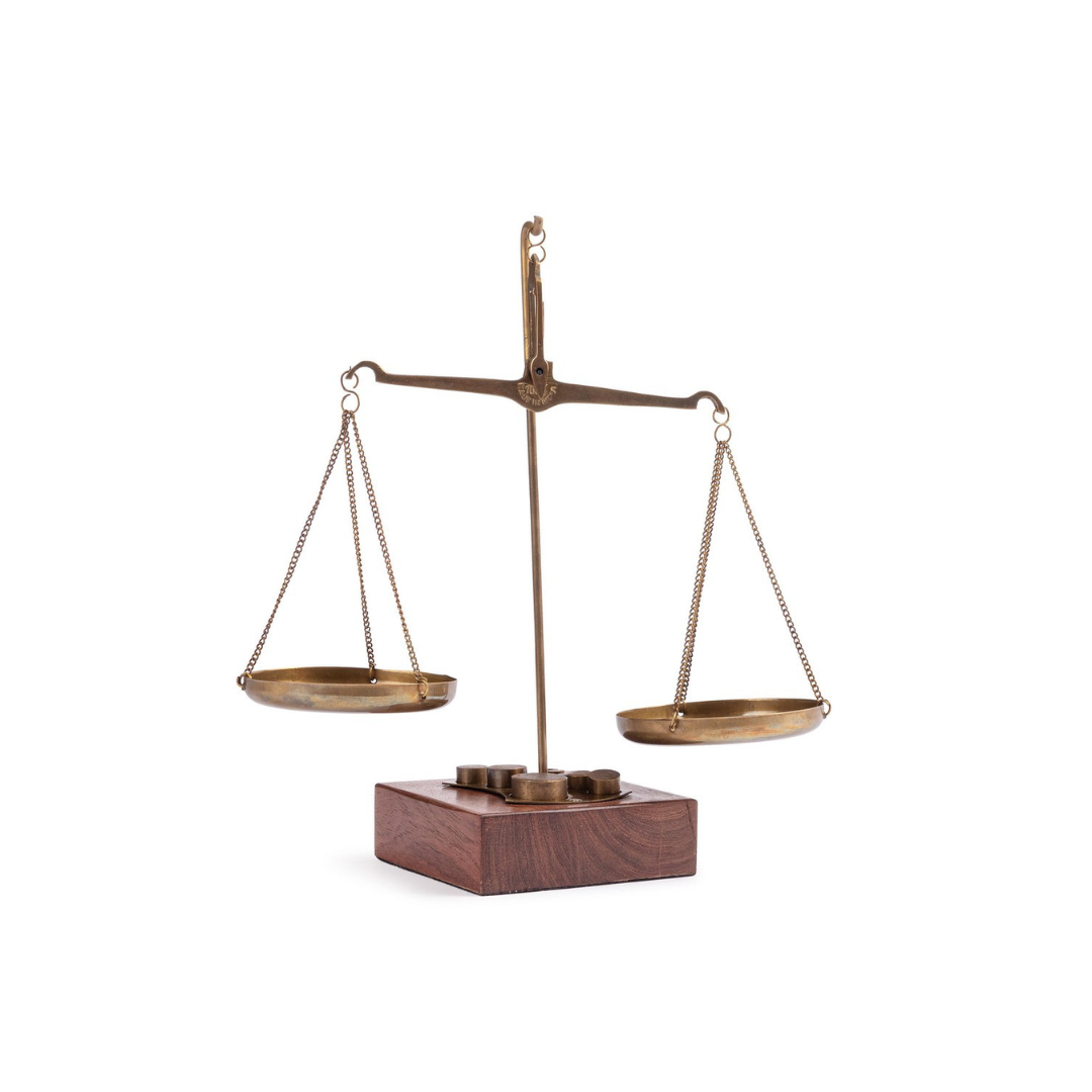 DECORAZIONE BILANCIA ADVENTURE BIZZOTTO - in legno - 20x8,5x22,5cm | Adele Chérie