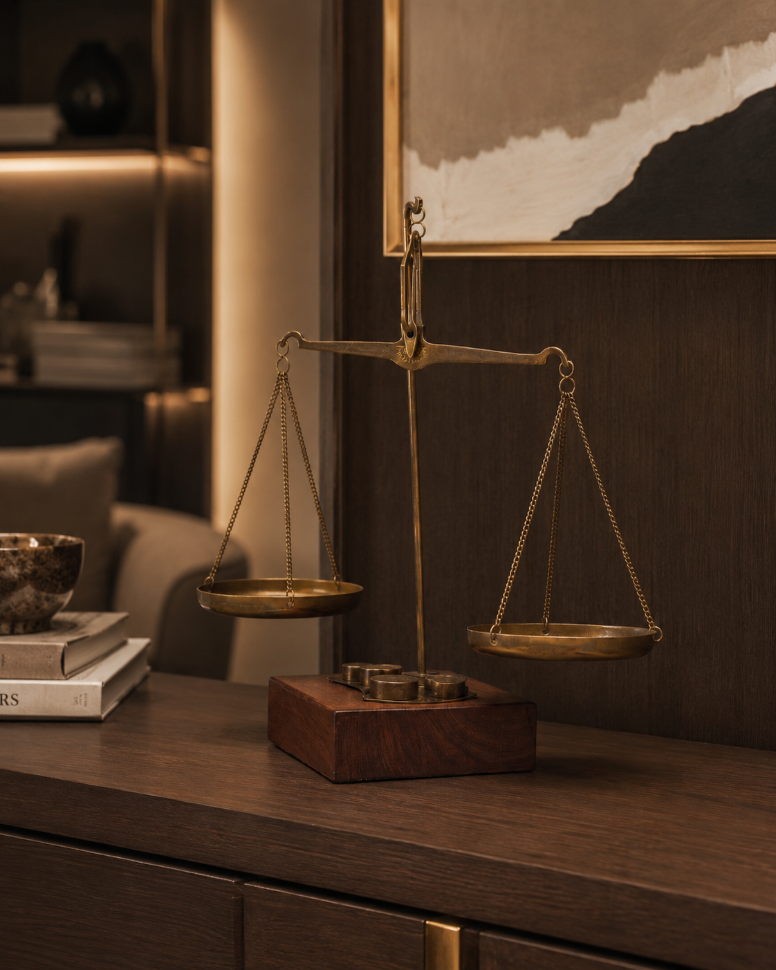 DECORATION SCALES ADVENTURE BIZZOTTO | in wood | 20x8.5x22.5cm