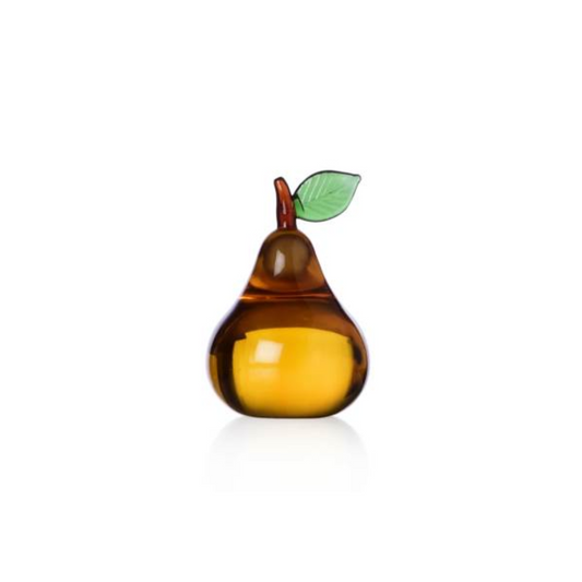 FERMACARTE PERA FRUITS&FLOWER ICHENDORF MILANO | in vetro borosilicato | 5x8cm