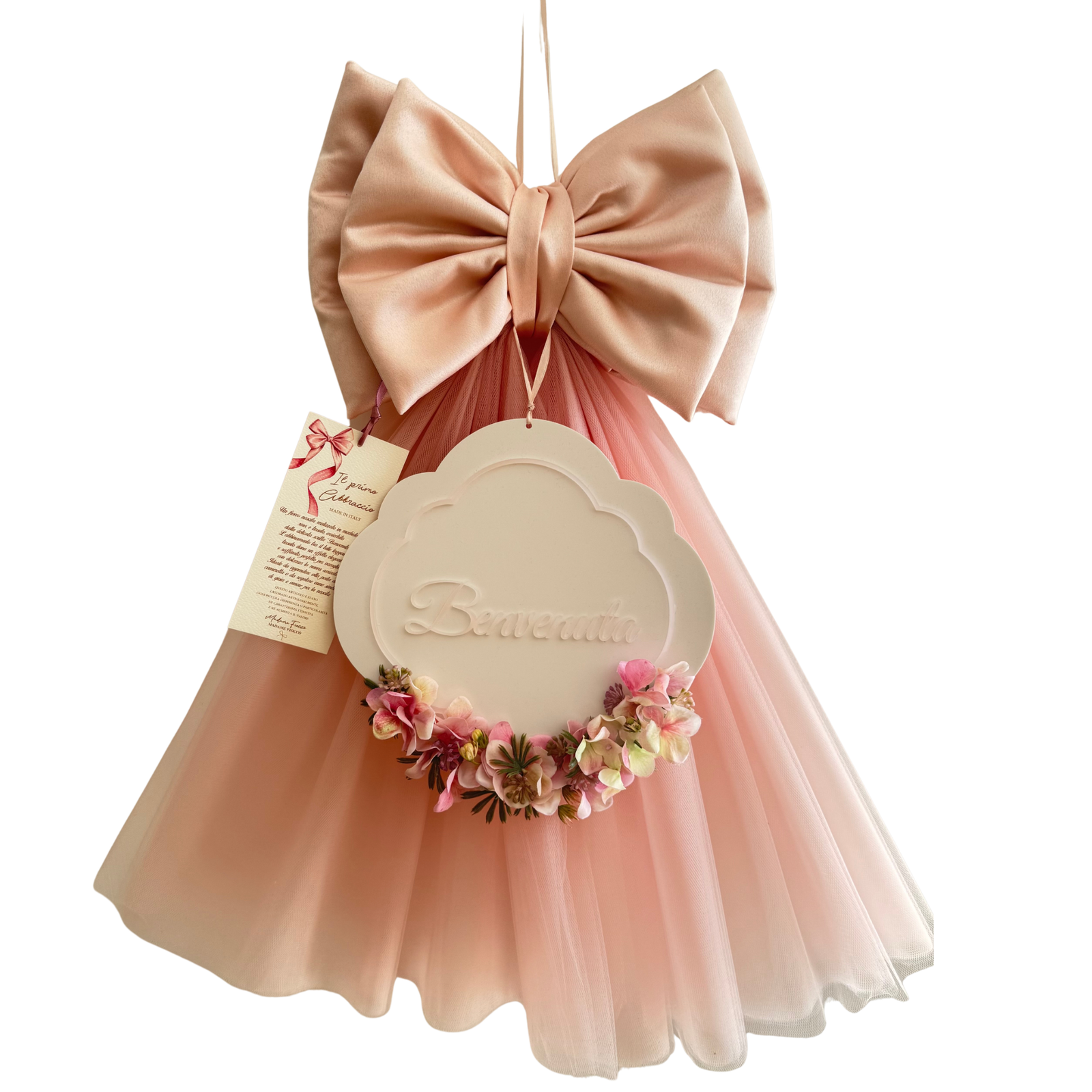 FIOCCO IL PRIMO ABBRACCIO MADAME FIOCCO' - in tulle - 50cm | Adele Chérie