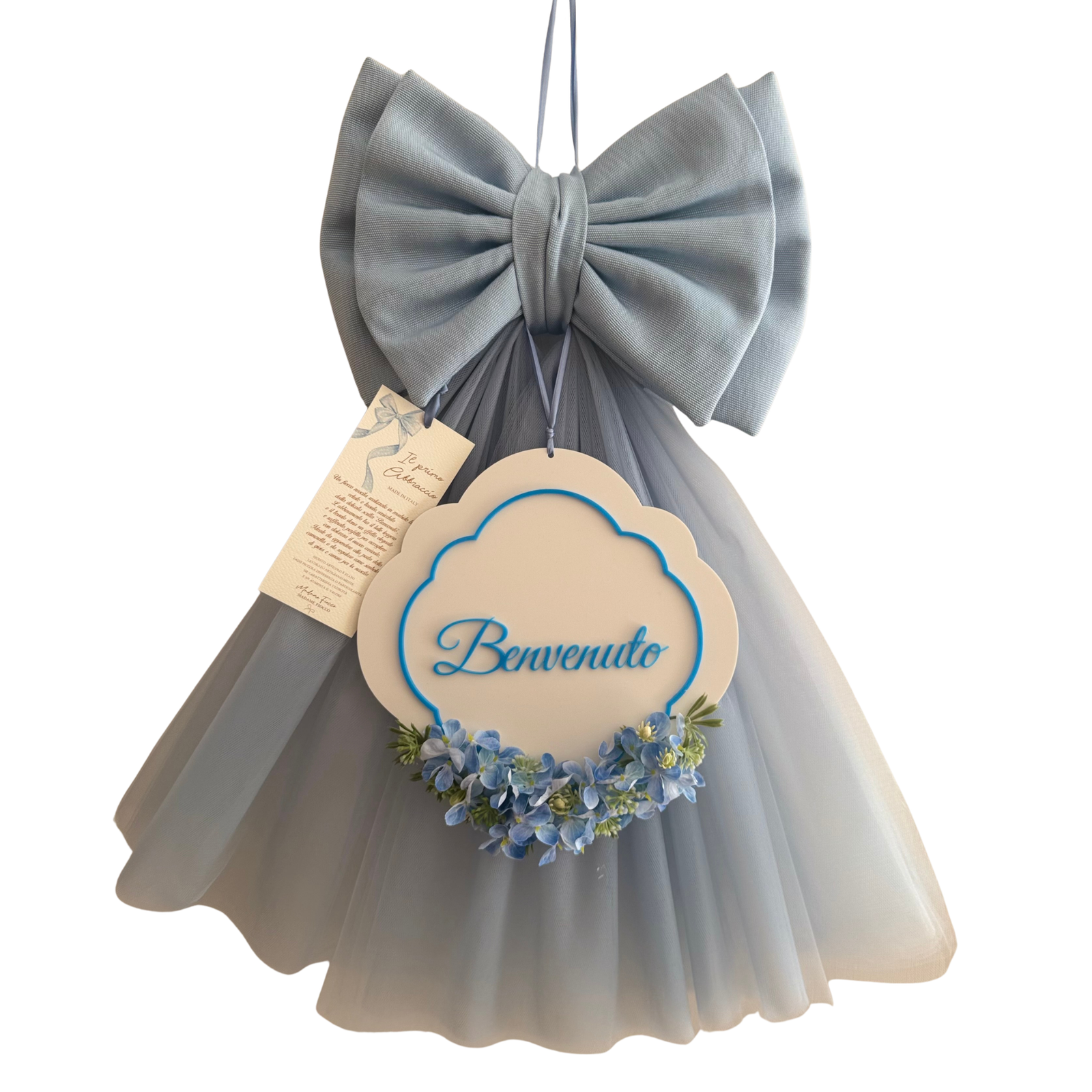 FIOCCO IL PRIMO ABBRACCIO MADAME FIOCCO' - in tulle - 50cm | Adele Chérie