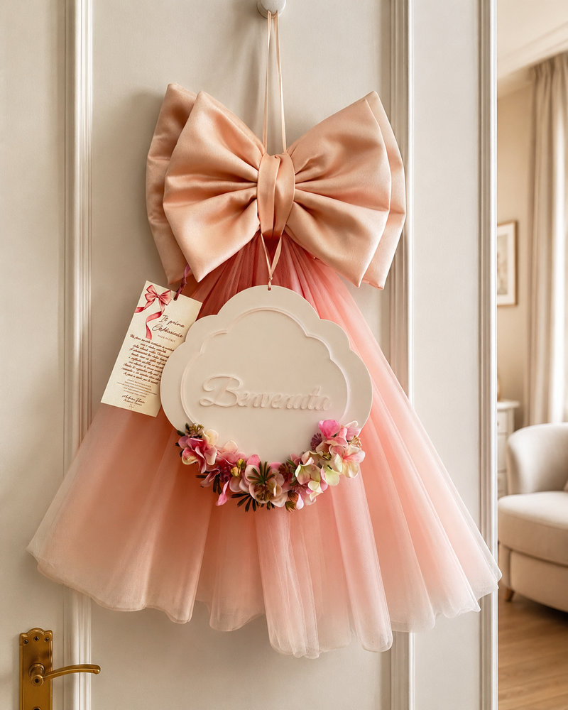 FIOCCO IL PRIMO ABBRACCIO MADAME FIOCCO' - in tulle - 50cm | Adele Chérie