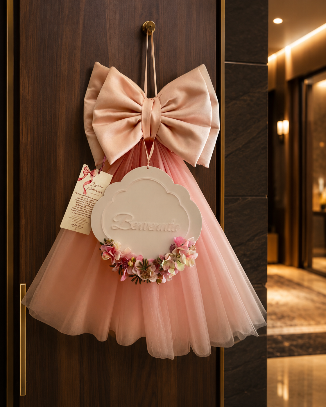 FIOCCO IL PRIMO ABBRACCIO MADAME FIOCCO' | in tulle | 50cm
