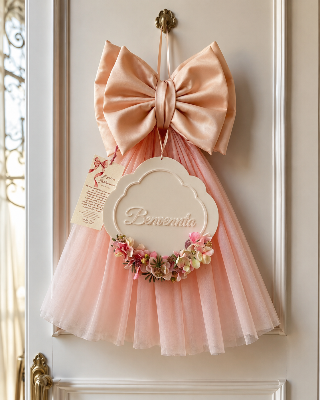 FIOCCO IL PRIMO ABBRACCIO MADAME FIOCCO' | in tulle | 50cm