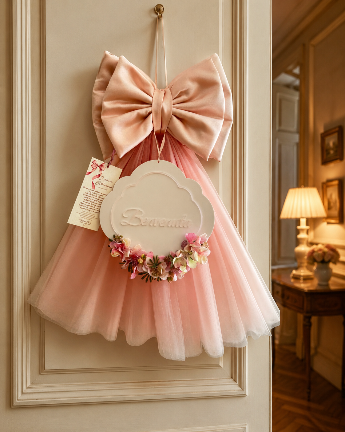 FIOCCO IL PRIMO ABBRACCIO MADAME FIOCCO' | in tulle | 50cm