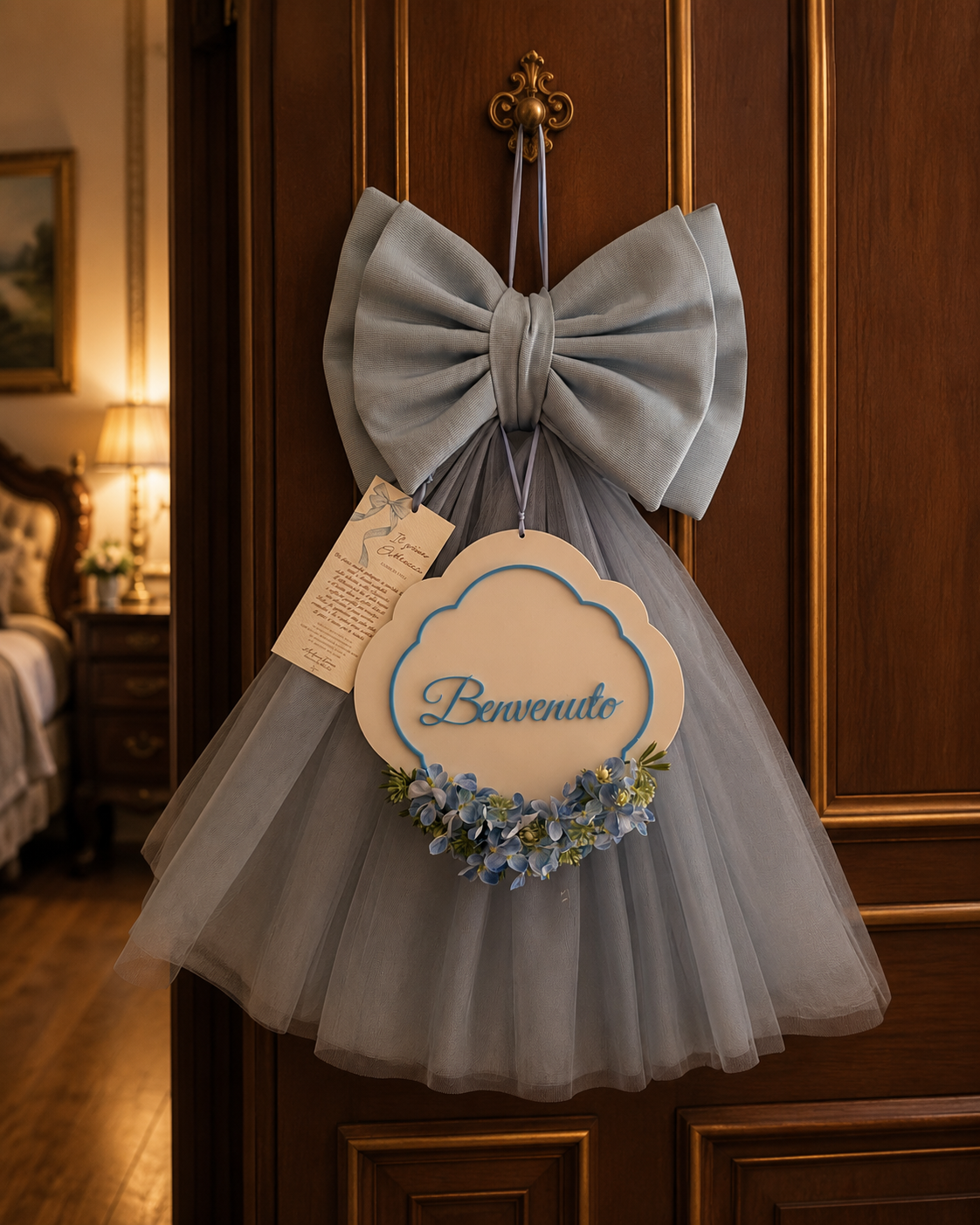 FIOCCO IL PRIMO ABBRACCIO MADAME FIOCCO' | in tulle | 50cm