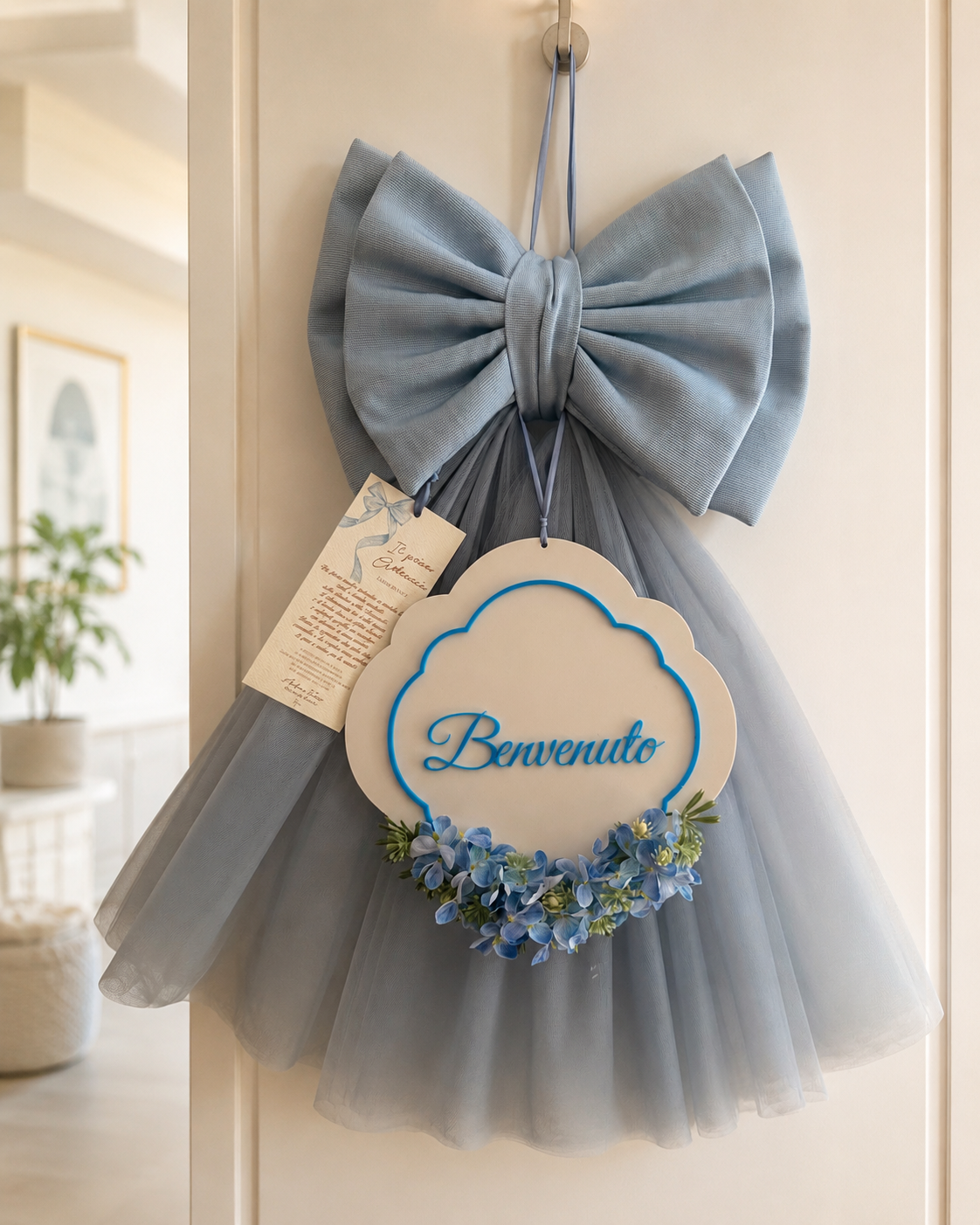 FIOCCO IL PRIMO ABBRACCIO MADAME FIOCCO' | in tulle | 50cm