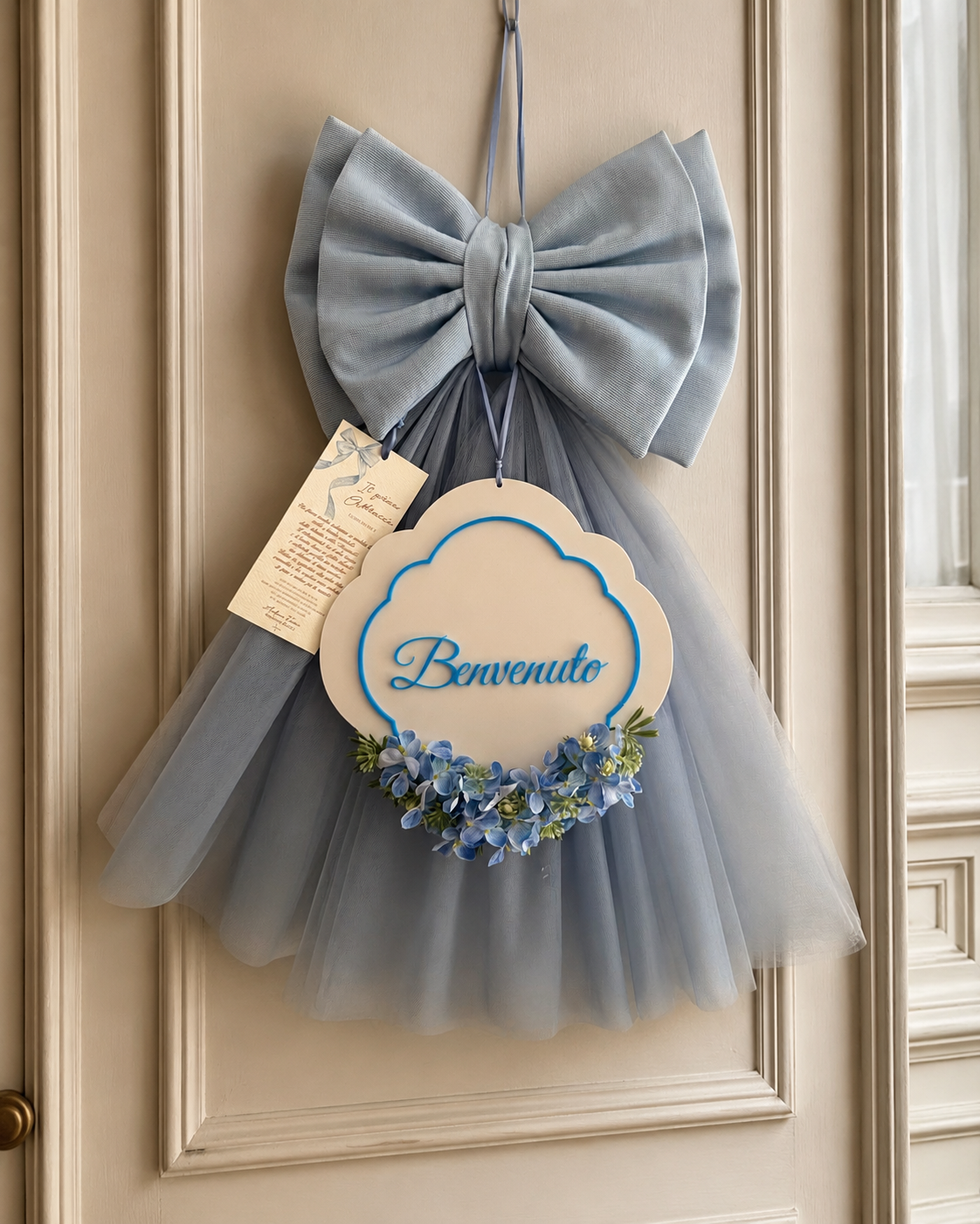 FIOCCO IL PRIMO ABBRACCIO MADAME FIOCCO' | in tulle | 50cm