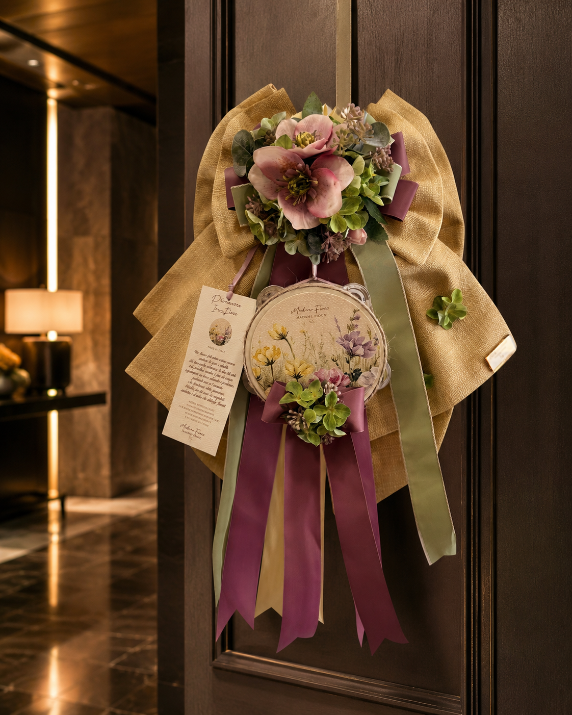 SPRING BOW IN BLOOM MADAME BOW | 50cm