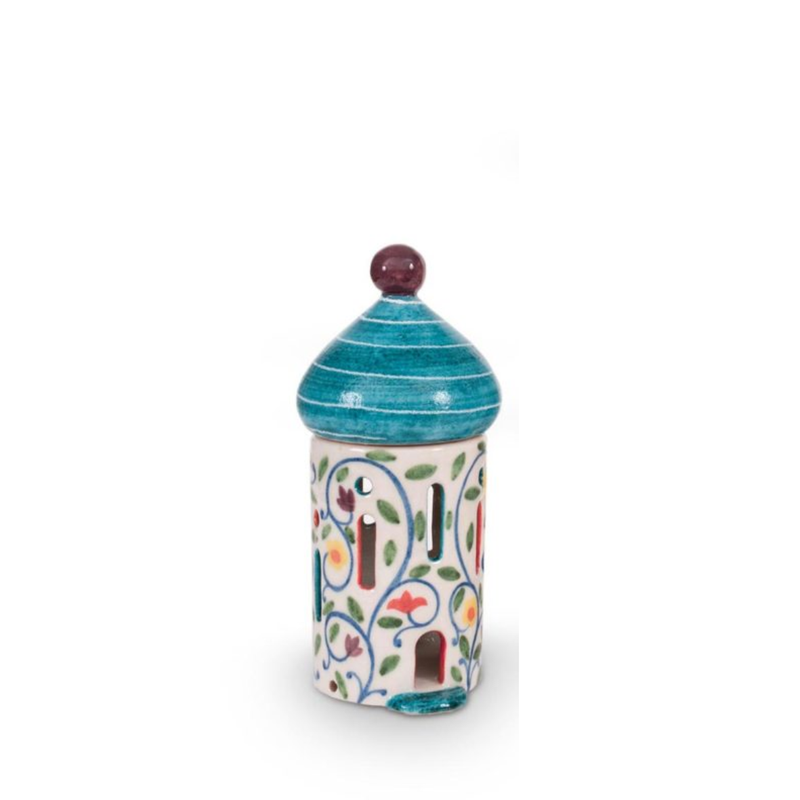LAMPADA CASETTA ARABA TERRE DI SCIROCCO - in ceramica - 34cm | Adele Chérie