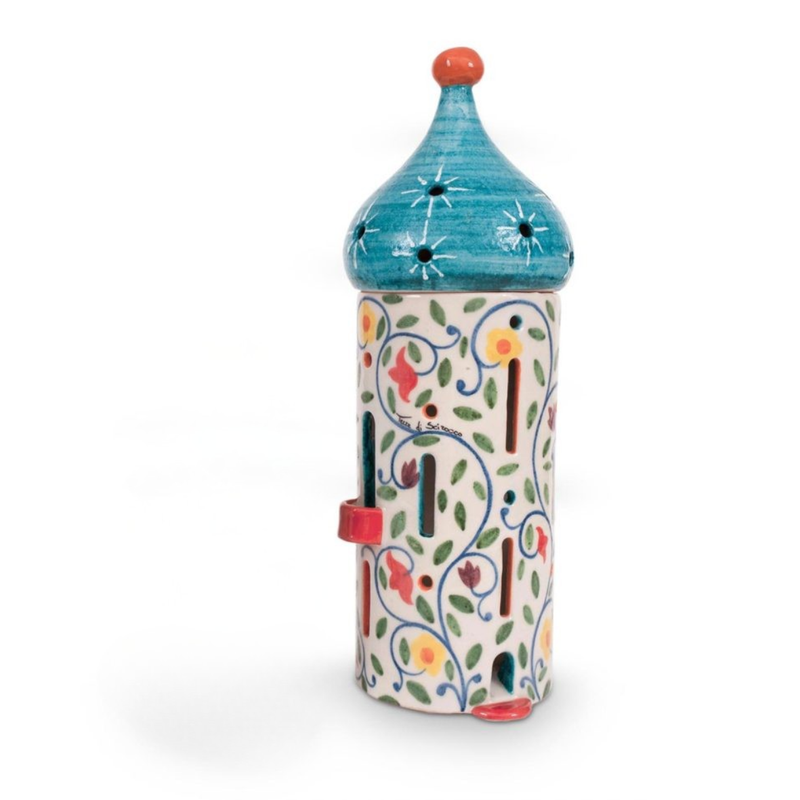 LAMPADA TORRE ARABA TERRE DI SCIROCCO - in ceramica - 55cm | Adele Chérie