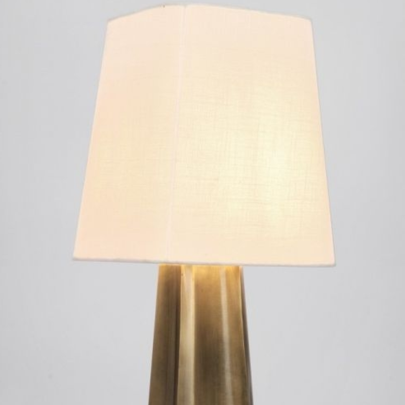 LAMPADA TRIPURA BIZZOTTO - in metallo e cotone - Ø25x61cm | Adele Chérie
