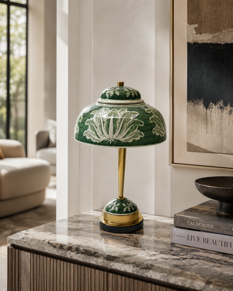 LAMPADA LEAF BRUCO - in ceramica - 30x50cm | Adele Chérie