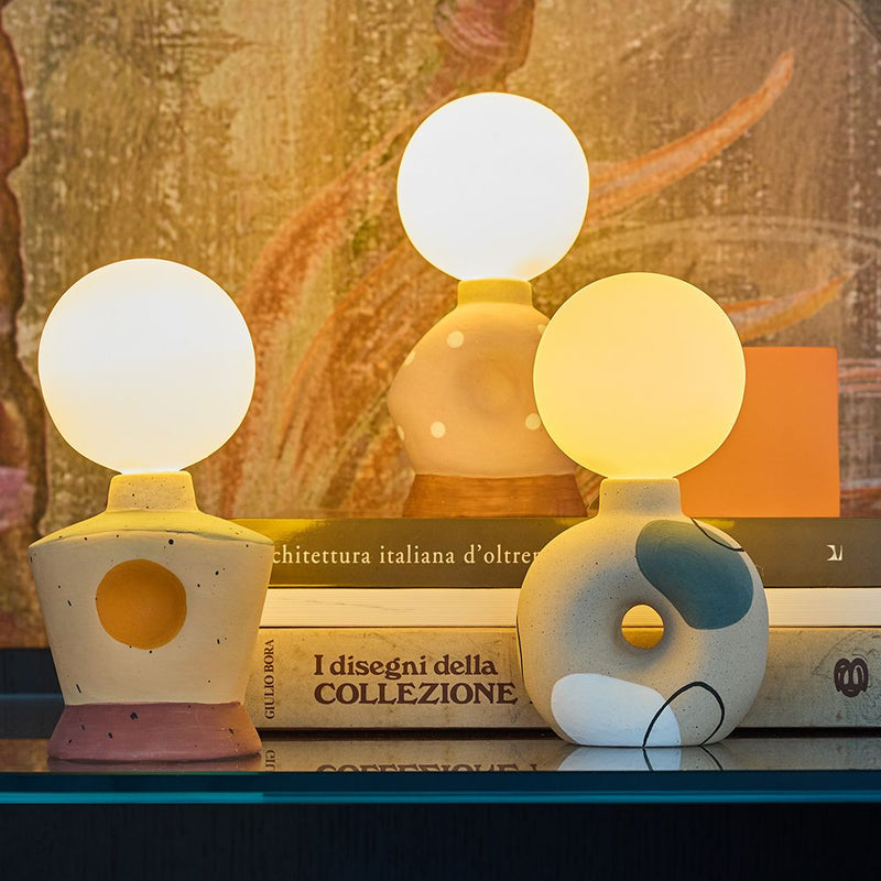 LAMPADA LED PUNTINI ANDREA FONTEBASSO - in ceramica - 18cm | Adele Chérie