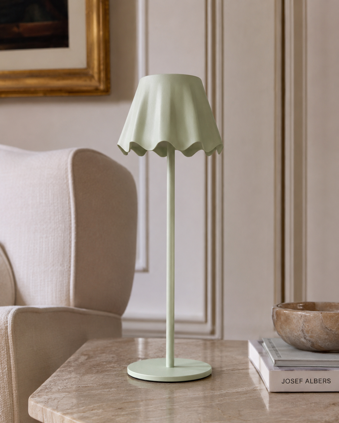 LAMPADA LED TOUCH ONDINA BRANDANI | in metallo vari colori | 14x14x36cm