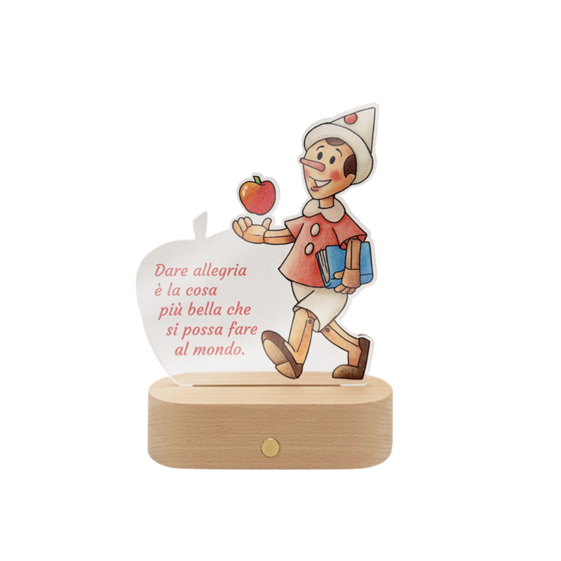 LAMPADA PLEXI "DARE ALLEGRIA" ESTEGO - in plex e legno | Adele Cherie