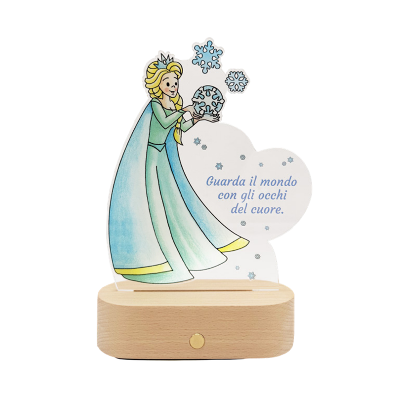 LAMPADA PLEXI "GUARDA IL MONDO" ESTEGO - in plex e legno | Adele Chérie