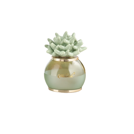 LAMPADA SFERA ATTINIA LUSTRO MELAVERDE | in vetro e ceramica di Capodimonte vari colori | varie misure