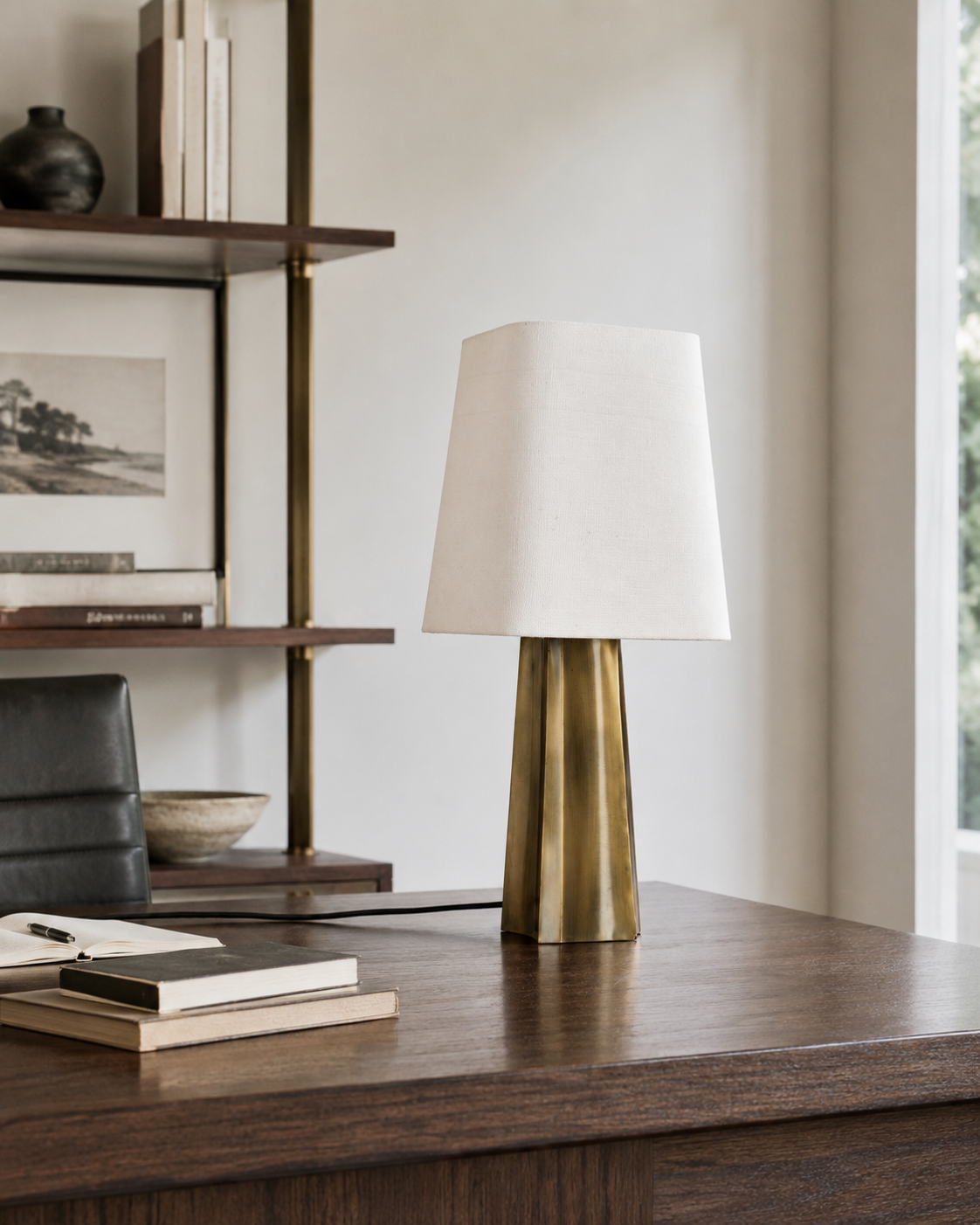 LAMPADA TRIPURA BIZZOTTO |  in metallo e cotone | Ø25x61cm
