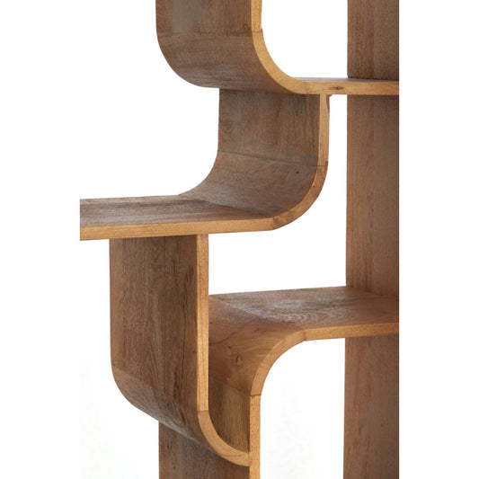 LIBRERIA LABARE LIGHT&LIVING - in legno di acacia - 100x30x200cm - foto 4 | Adele Chérie