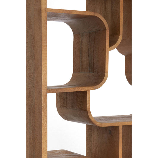 LIBRERIA LABARE LIGHT&LIVING - in legno di acacia - 100x30x200cm - foto 5 | Adele Chérie