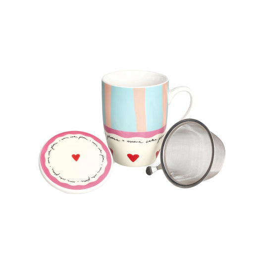 MUG MADAME ANDREA FONTEBASSO | New Bone China con filtro | 360cc