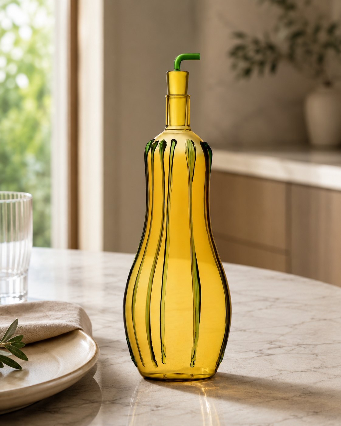 HUILETTES COURGETTE LÉGUMES ICHENDORF MILANO | en verre borosilicate différentes couleurs