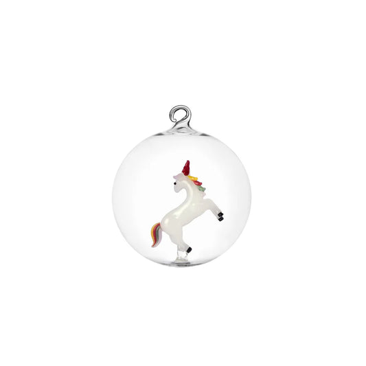 PALLE NATALE UNICORN ICHENDORF MILANO | in vetro