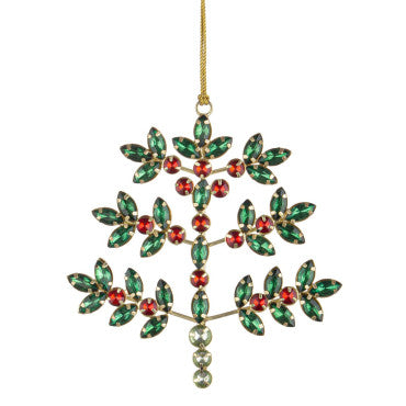 PENDAGLIO DOMENIC PINO BIZZOTTO | in metallo con gemme | 14x16cm