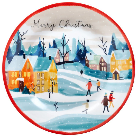 PIATTO PANETTONE LAPPONIA ANDREA FONTEBASSO | in porcellana | Ø31cm