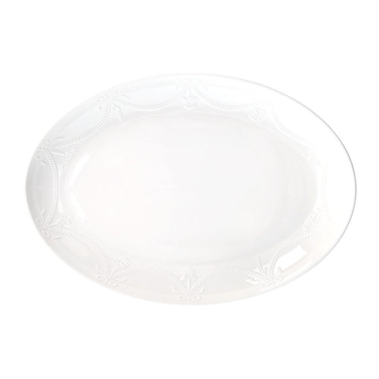 PIATTO OVALE MAGIA DI NATALE ANDREA FONTEBASSO | in porcellana | 30x22cm